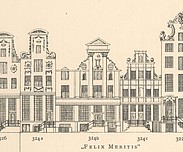 Keizersgracht 324 tekening Caspar Philips