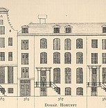 Keizersgracht 565-567, Tekening Caspar Philips