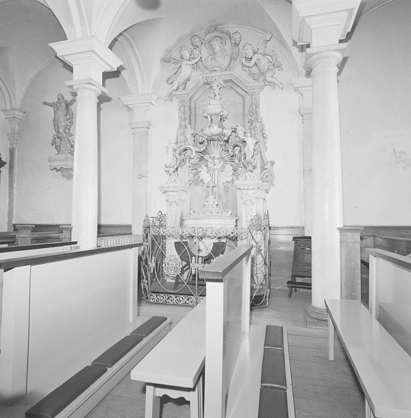 Waterlooplein 61 Kapel doopvont 1962 Schaap SAA