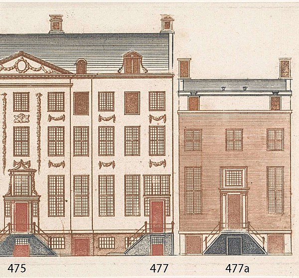 Herengracht 475-477 uitgave Cornelis Danckerts