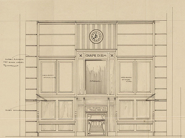 Keizersgracht 709 winkelbet 3a 1917 Tholens SAA